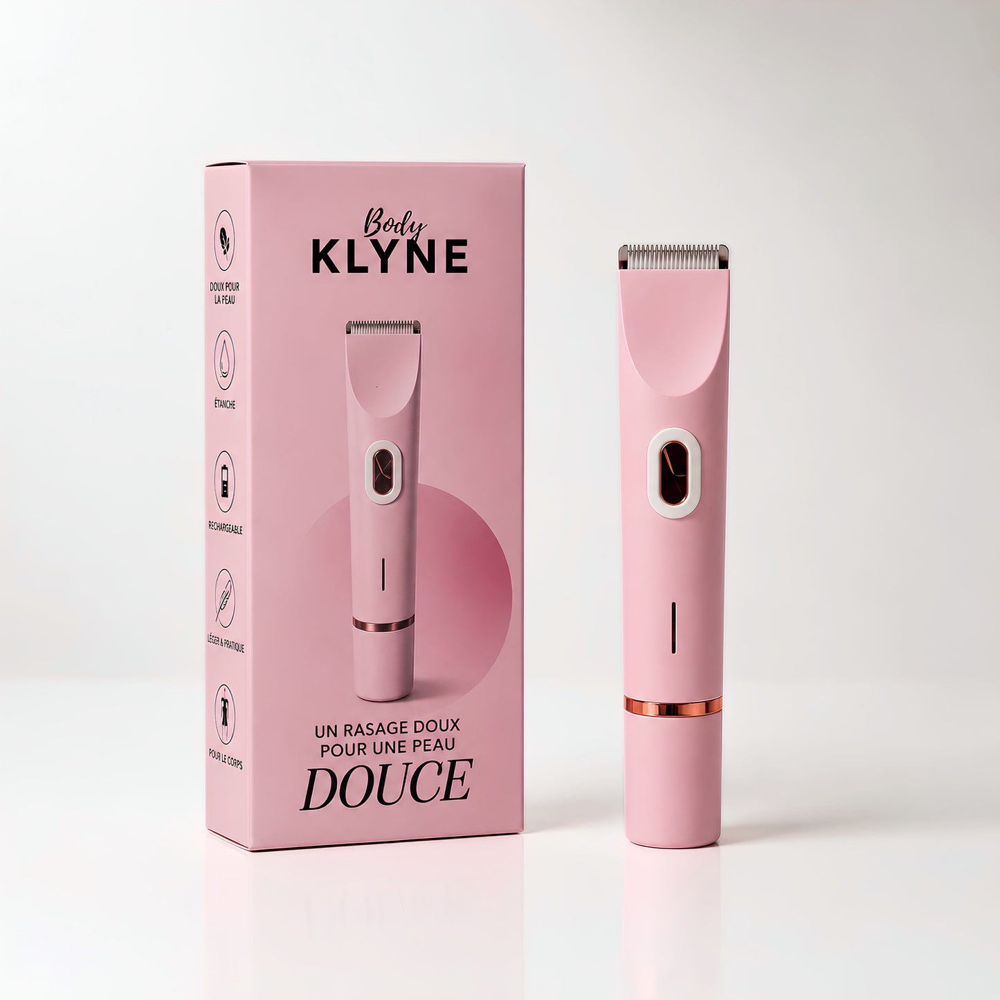 2-in-1 Rasierer Körper & Bikini - BODYKLYNE