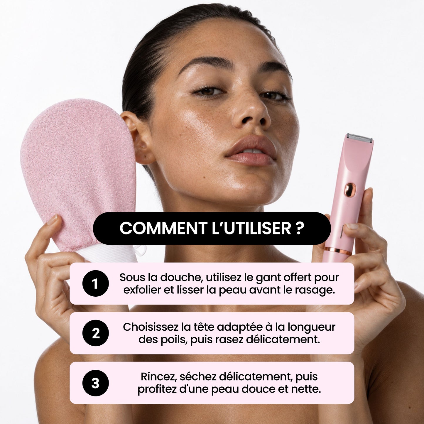 2-in-1 Rasierer Körper & Bikini - BODYKLYNE